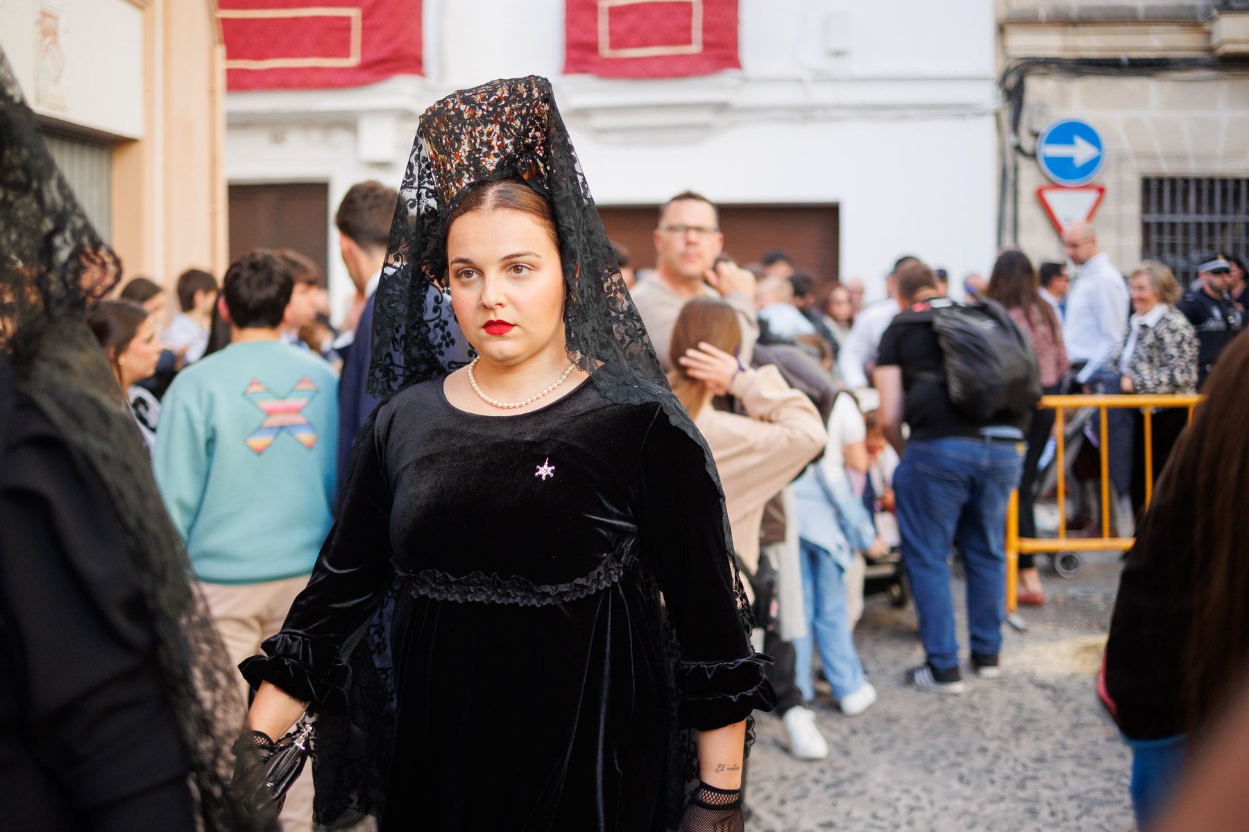 La Lanzada procesionando el Jueves Santo 