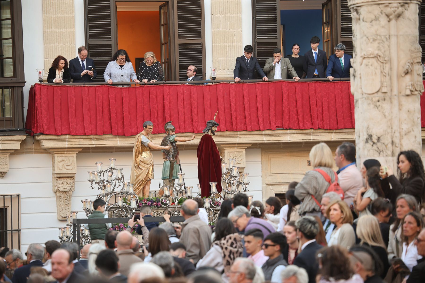 La Hermandad del Mayor Dolor, este Jueves Santo de la Semana Santa de Jerez 2026.