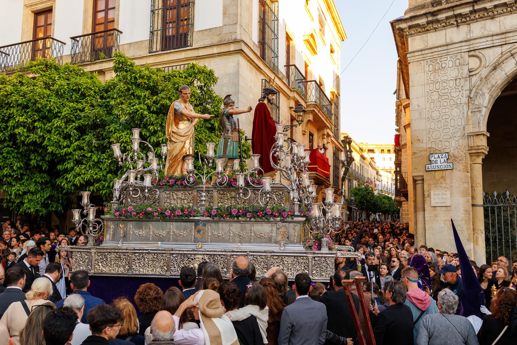 La Hermandad del Mayor Dolor, este Jueves Santo de la Semana Santa de Jerez 2026.