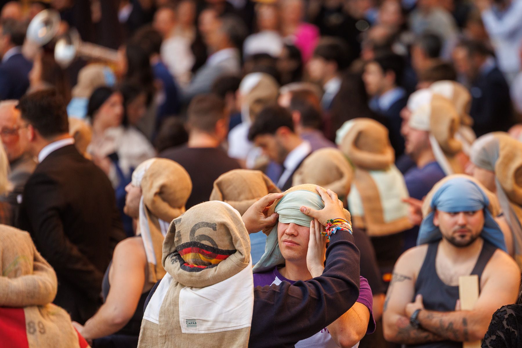 La Hermandad del Mayor Dolor, este Jueves Santo de la Semana Santa de Jerez 2026.