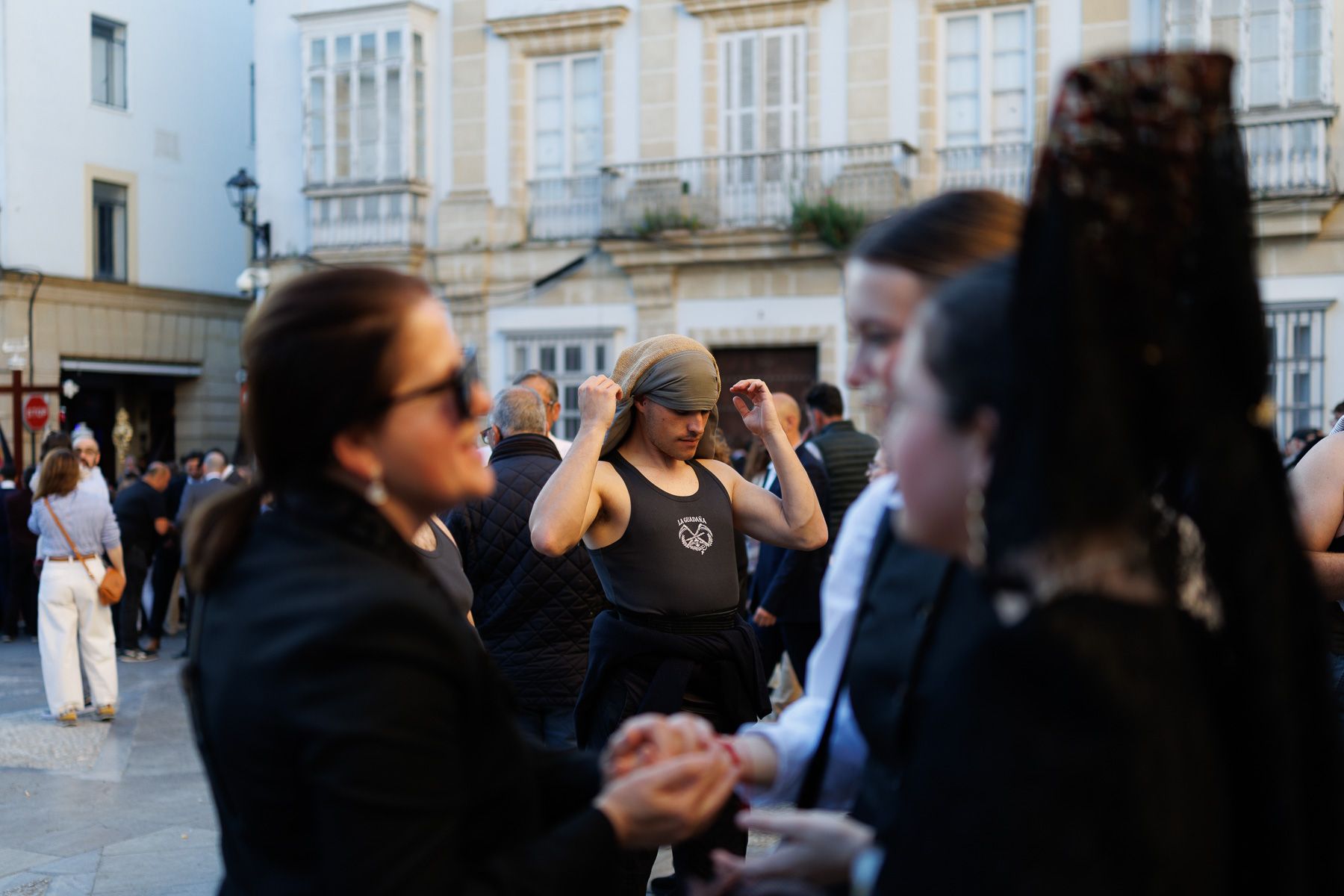 La Hermandad del Mayor Dolor, este Jueves Santo de la Semana Santa de Jerez 2026.