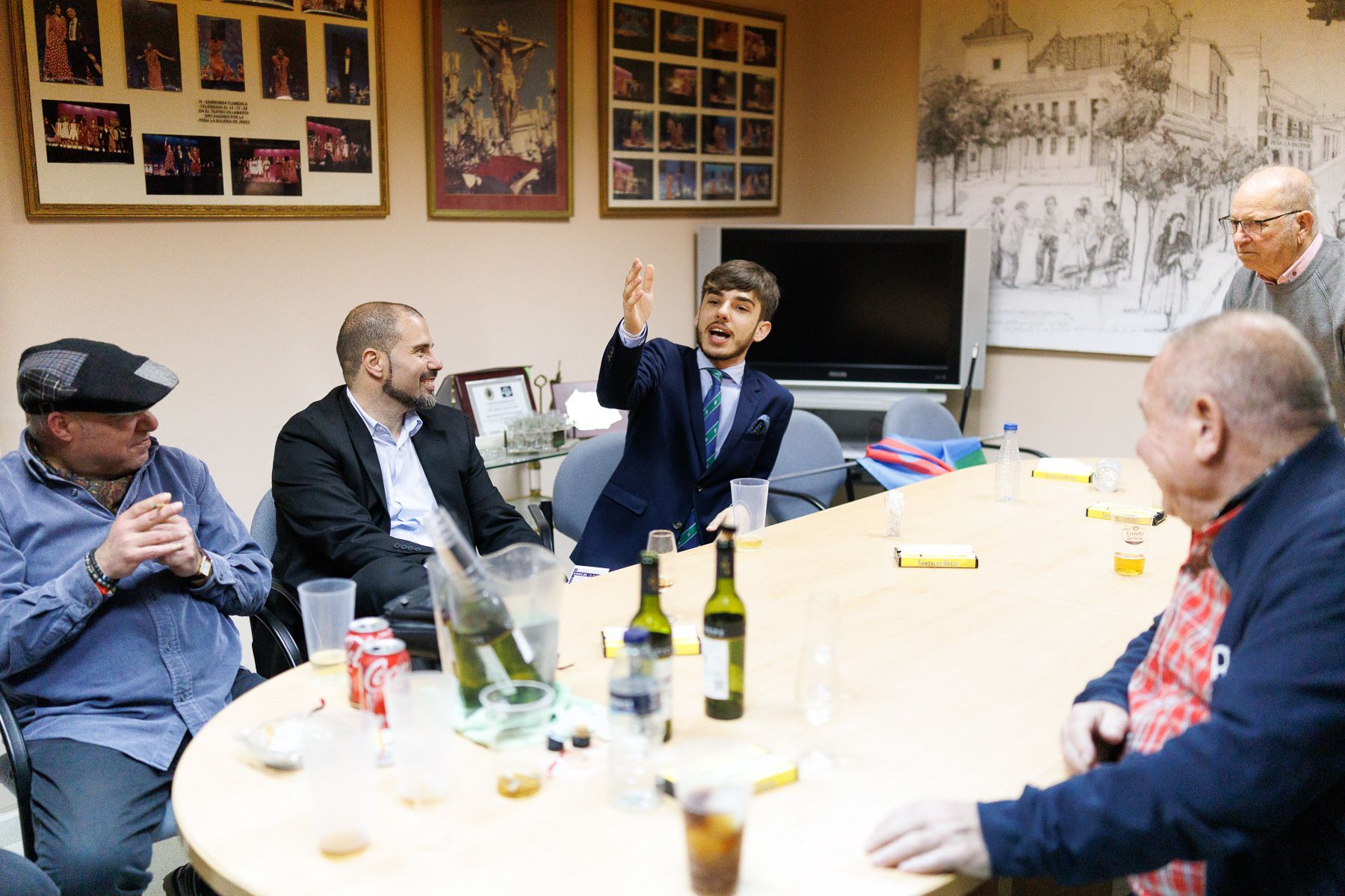 Las primeras horas de La Yedra en la calle, desde La Peña La Bulería en Jerez 3