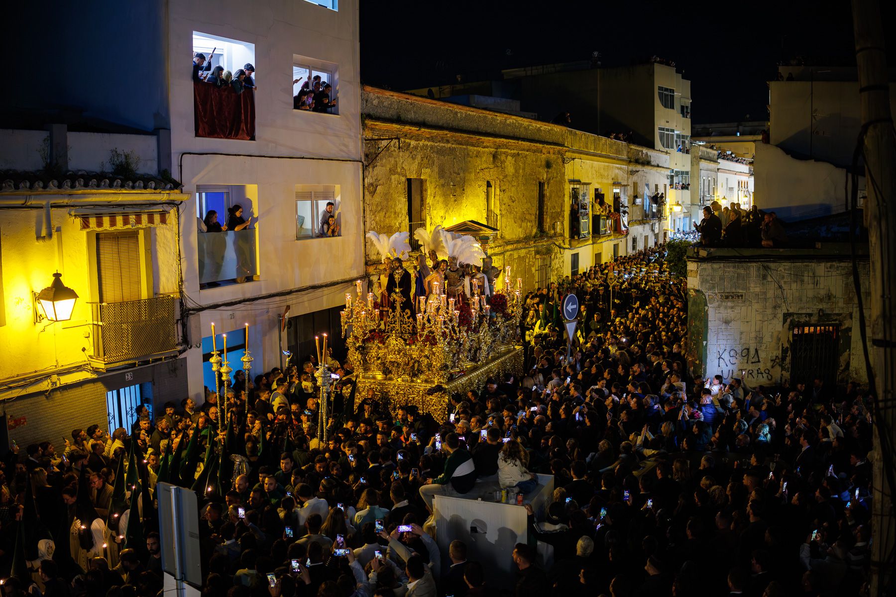 Las primeras horas de La Yedra en la calle, desde La Peña La Bulería en Jerez 5