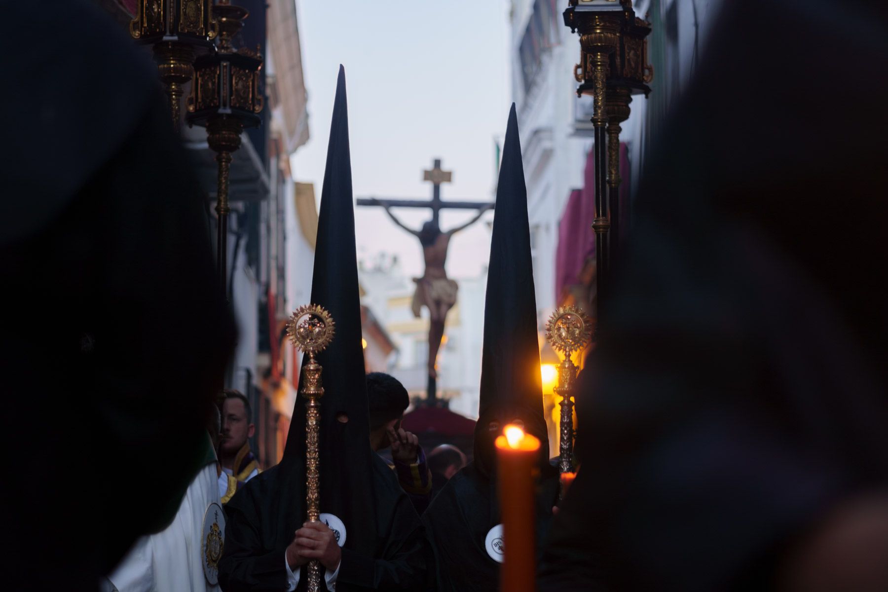 La Buena Muerte de regreso a Santiago en la mañana del Viernes Santo