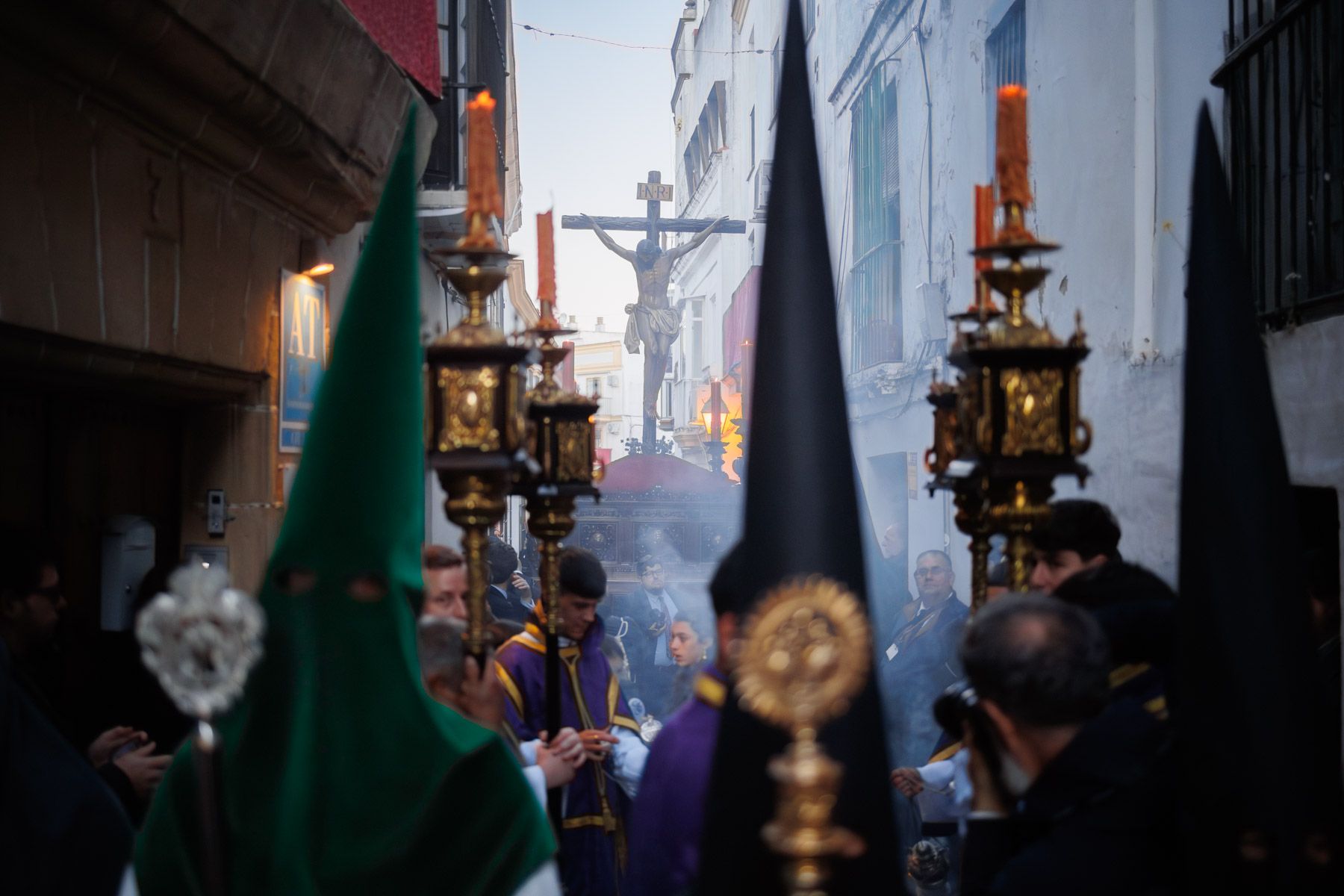 La Buena Muerte de regreso a Santiago en la mañana del Viernes Santo