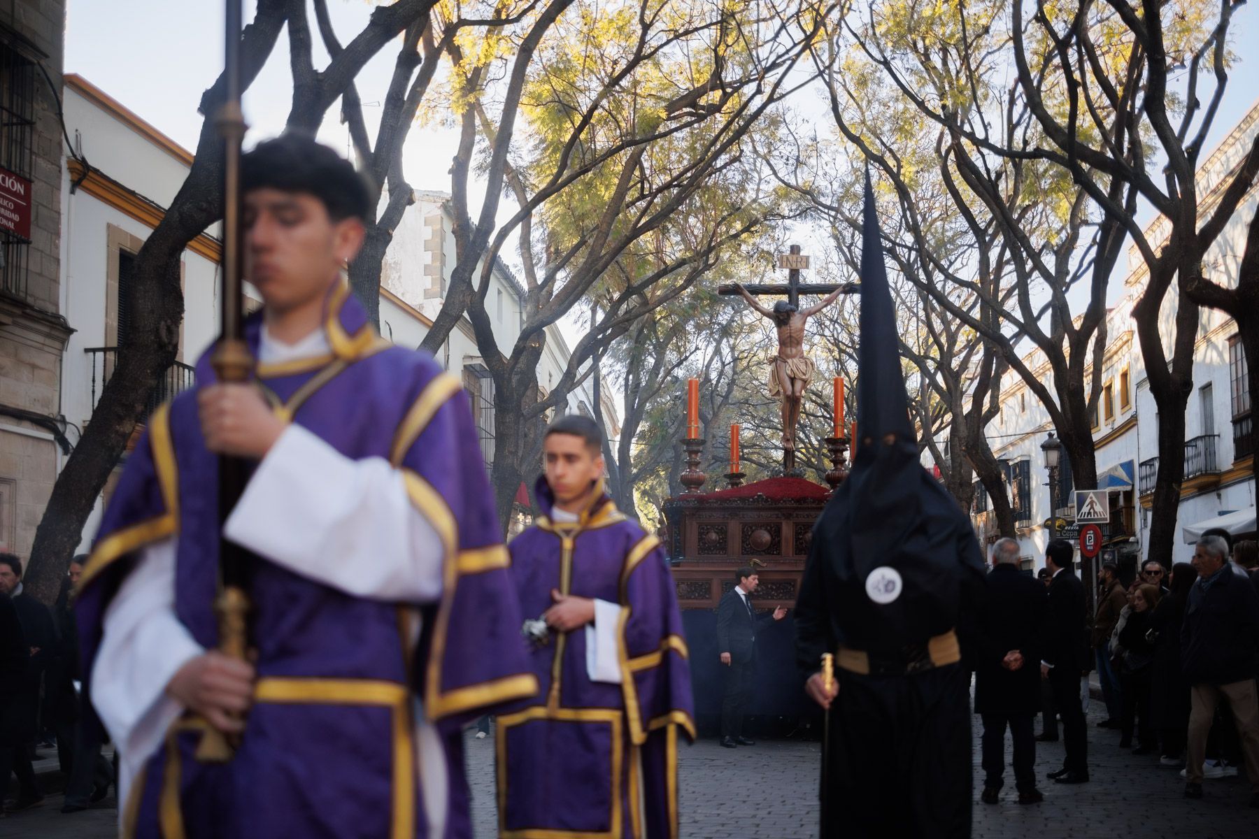 La Buena Muerte de regreso a Santiago en la mañana del Viernes Santo