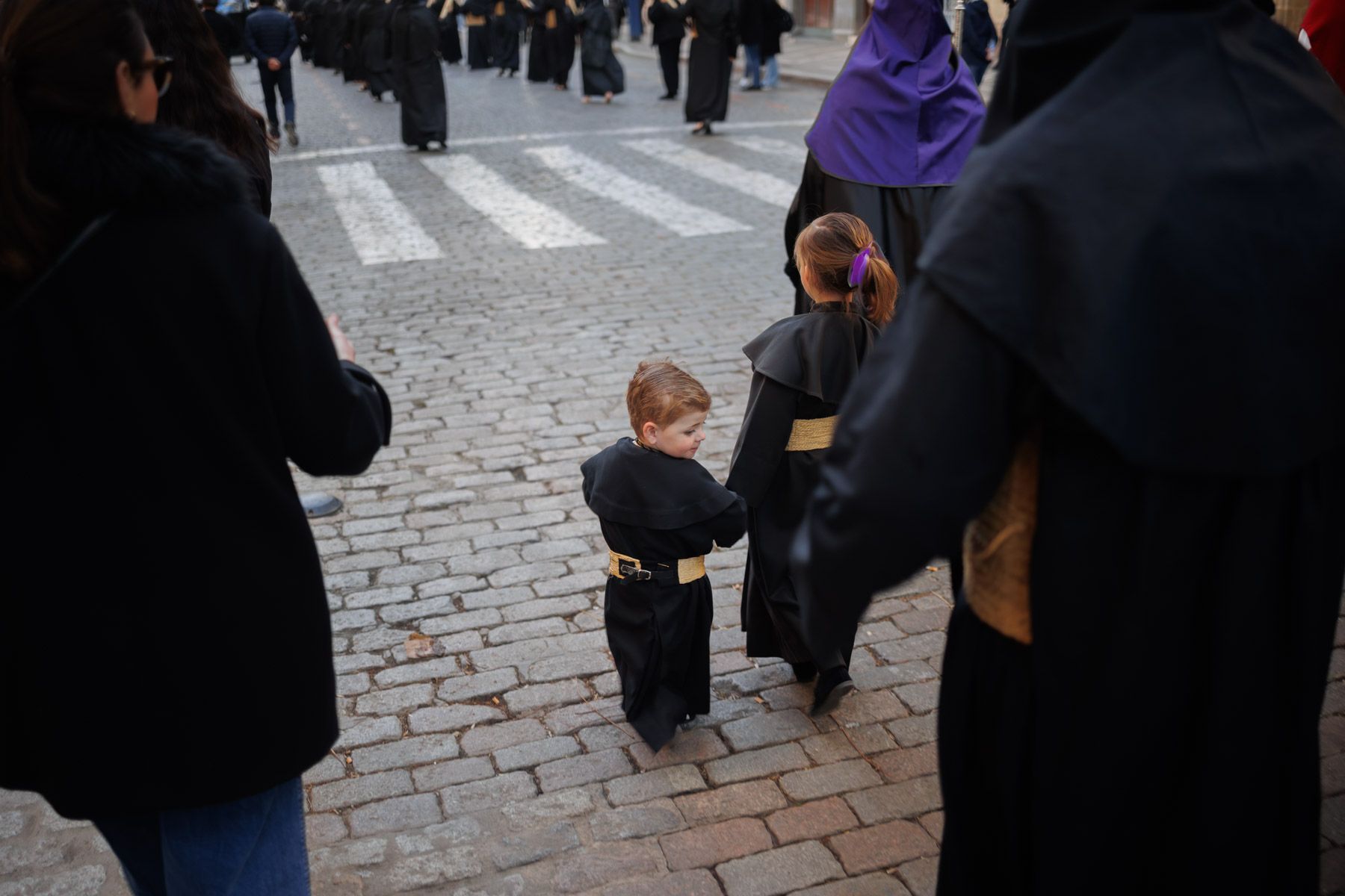 La Buena Muerte de regreso a Santiago en la mañana del Viernes Santo