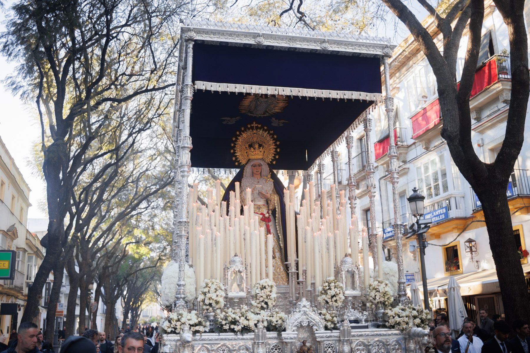 La Buena Muerte de regreso a Santiago en la mañana del Viernes Santo