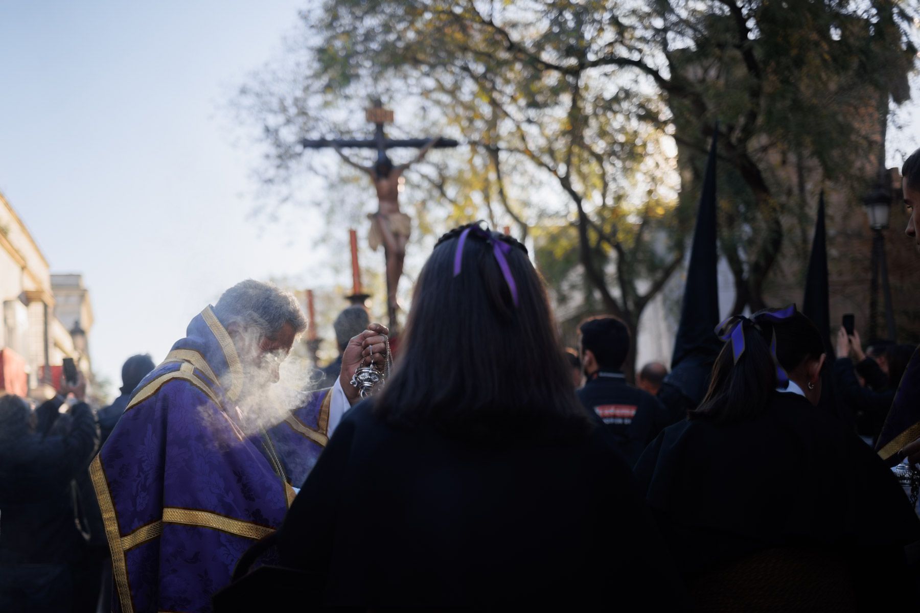 La Buena Muerte de regreso a Santiago en la mañana del Viernes Santo