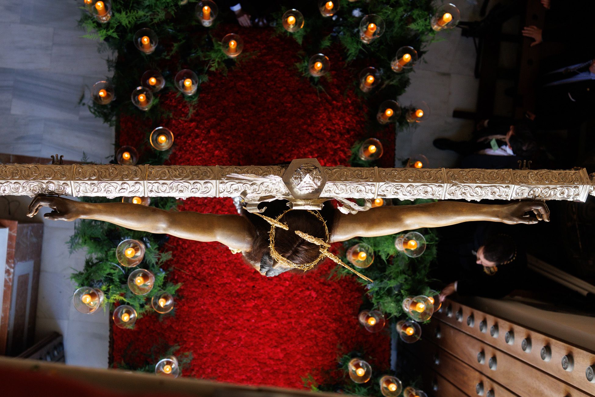 Cristo de la Expiración el pasado Viernes Santo en Jerez.