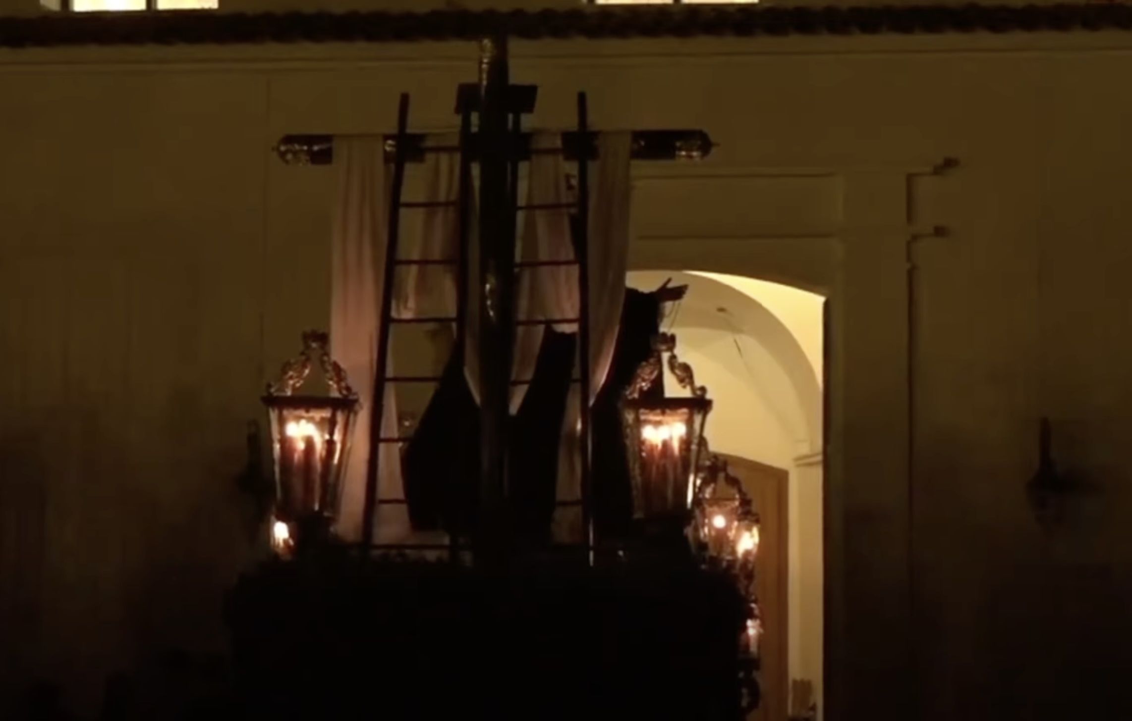 Recogida de Las Angustias, este pasado Viernes Santo en Huelva.