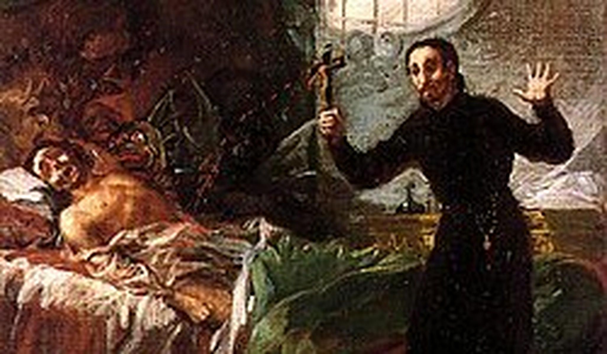 San Francisco de Borja y el moribundo impenitente, obra de Goya