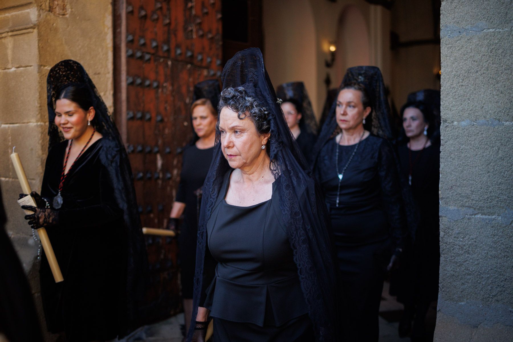 El Santo Entierro saliendo de la capilla del Calvario este Sábado Santo El Santo Entierro saliendo de la capilla del Calvario este Sábado Santo
