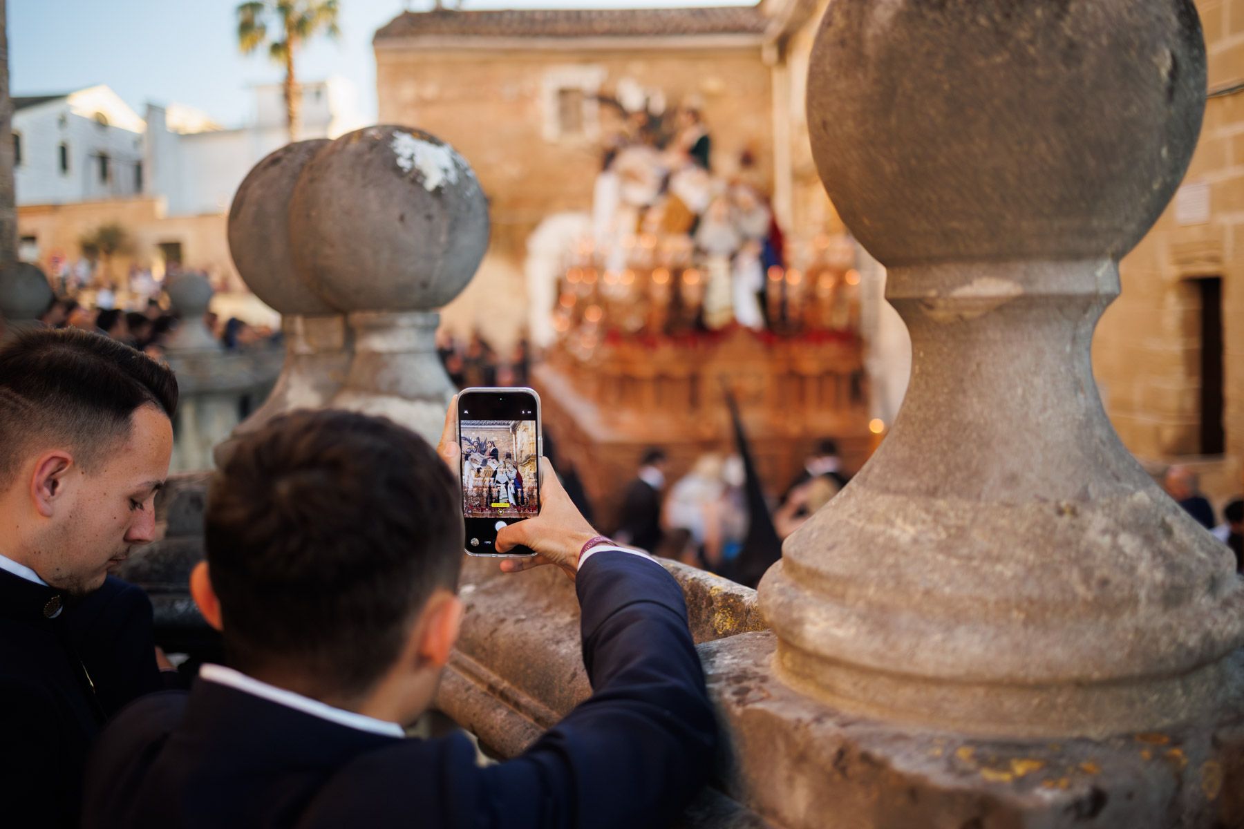 La Mortaja durante el Sábado de Pasión La Mortaja durante el Sábado de Pasión