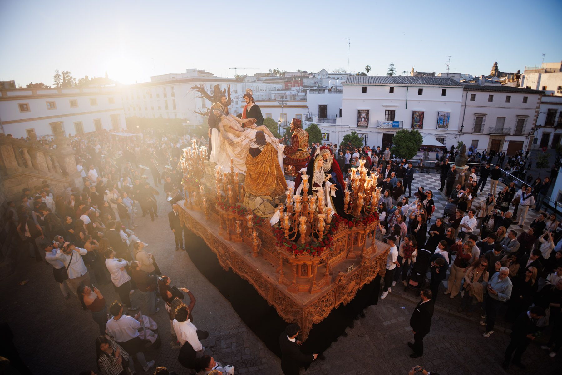 La Mortaja durante el Sábado de Pasión La Mortaja durante el Sábado de Pasión