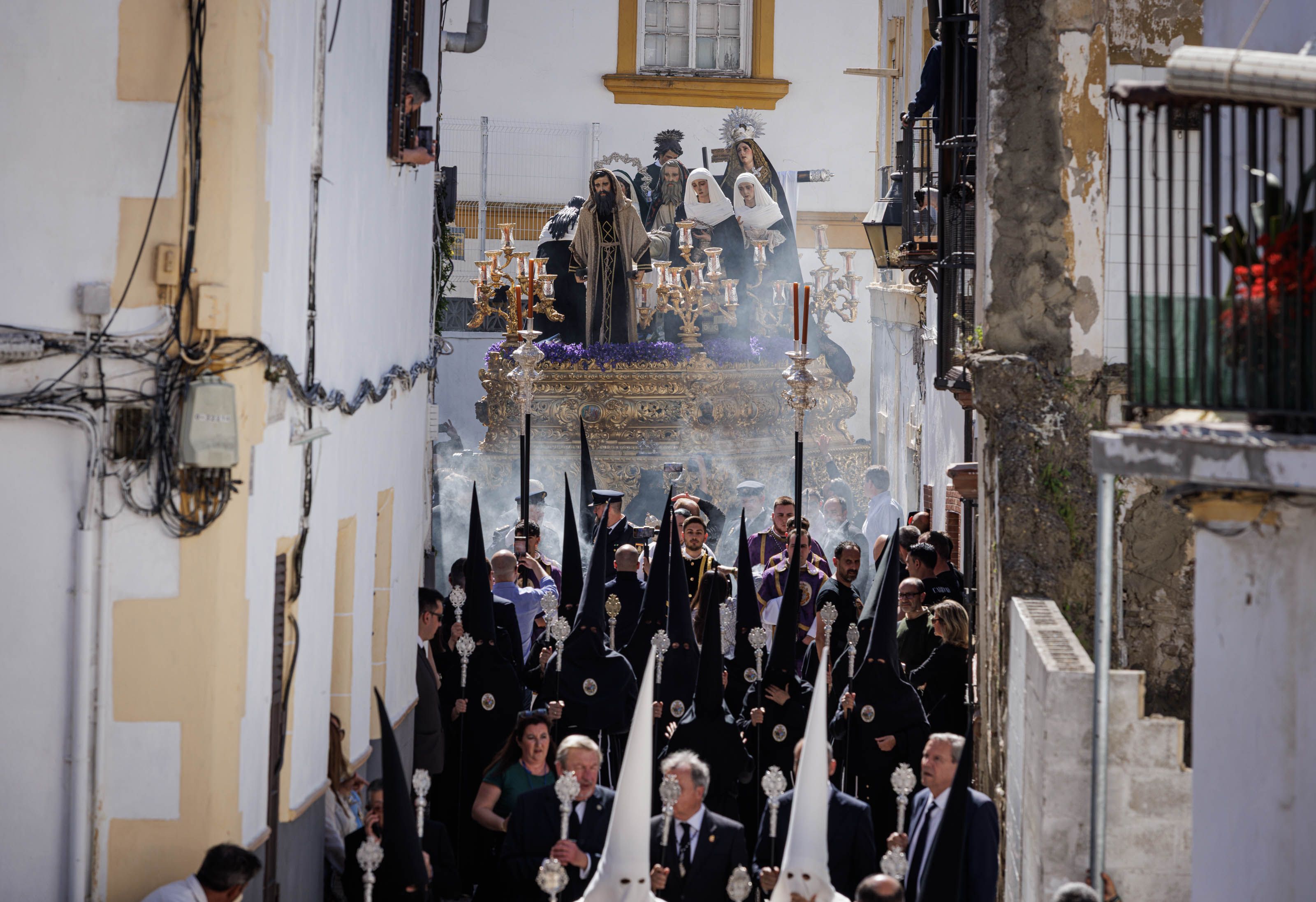 Santa Marta en procesión el Sábado Santo Santa Marta en procesión el Sábado Santo