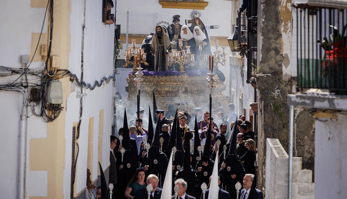 Santa Marta en procesión el Sábado Santo