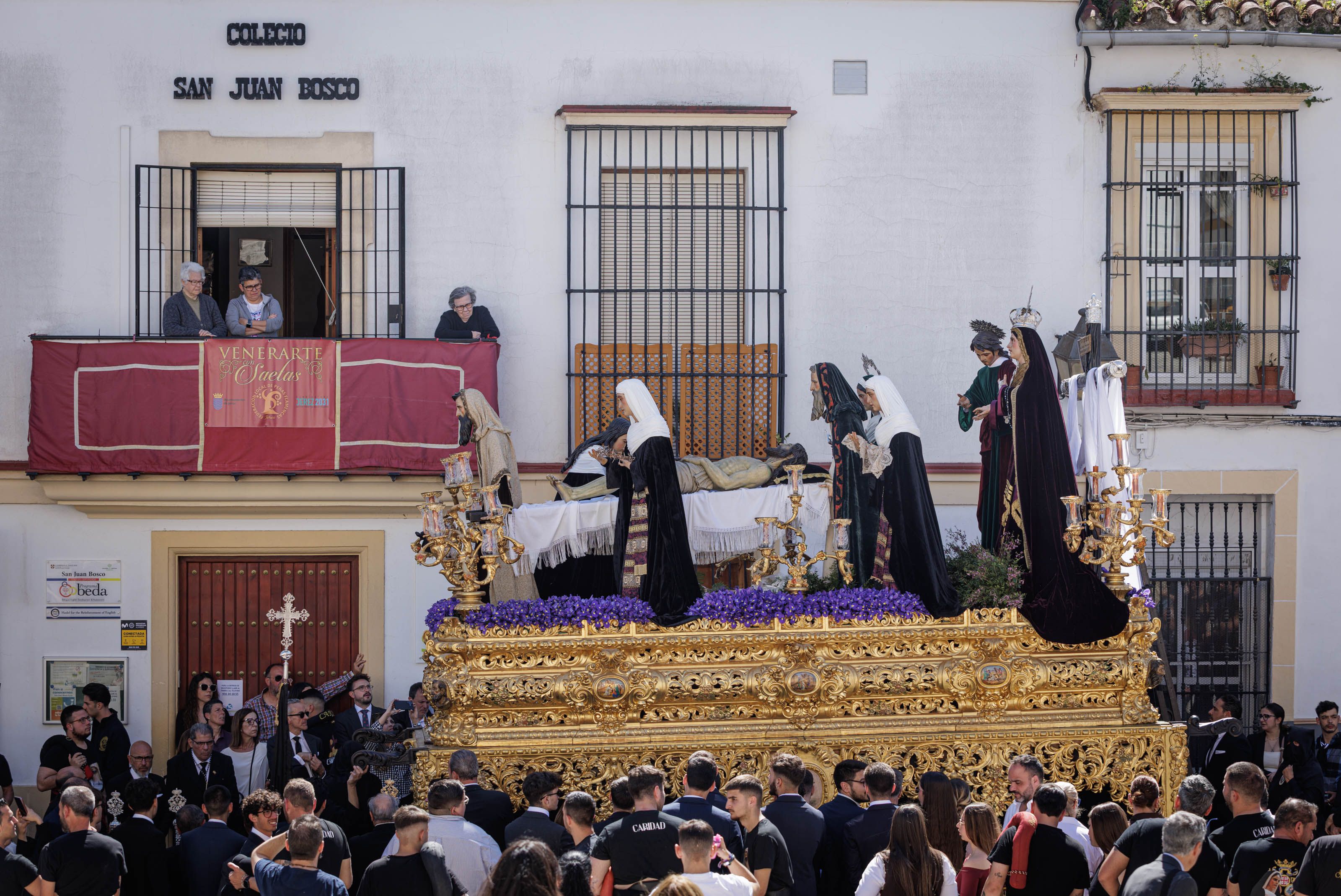 Santa Marta en procesión el Sábado Santo Santa Marta en procesión el Sábado Santo