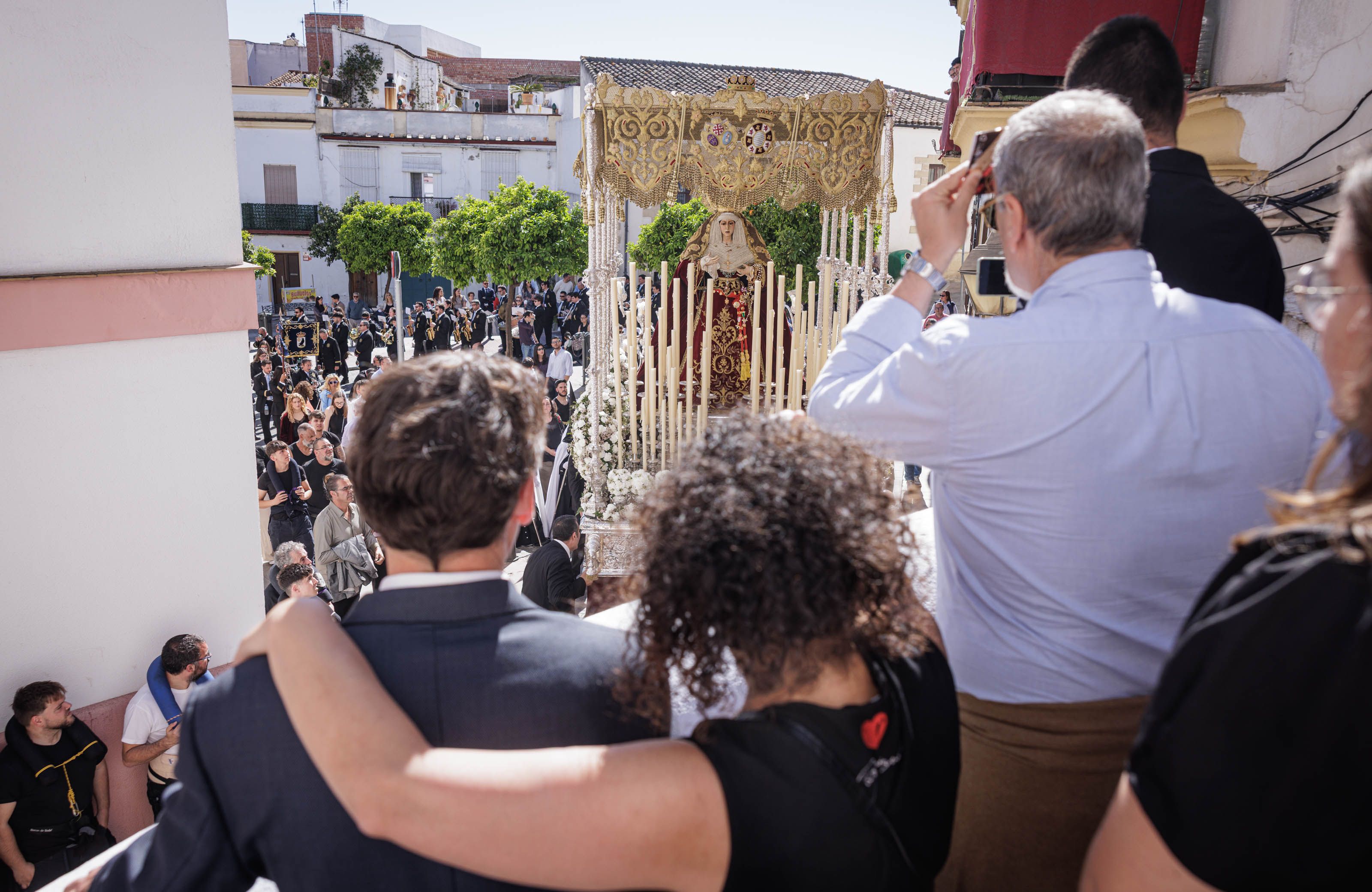 Santa Marta en procesión el Sábado Santo Santa Marta en procesión el Sábado Santo