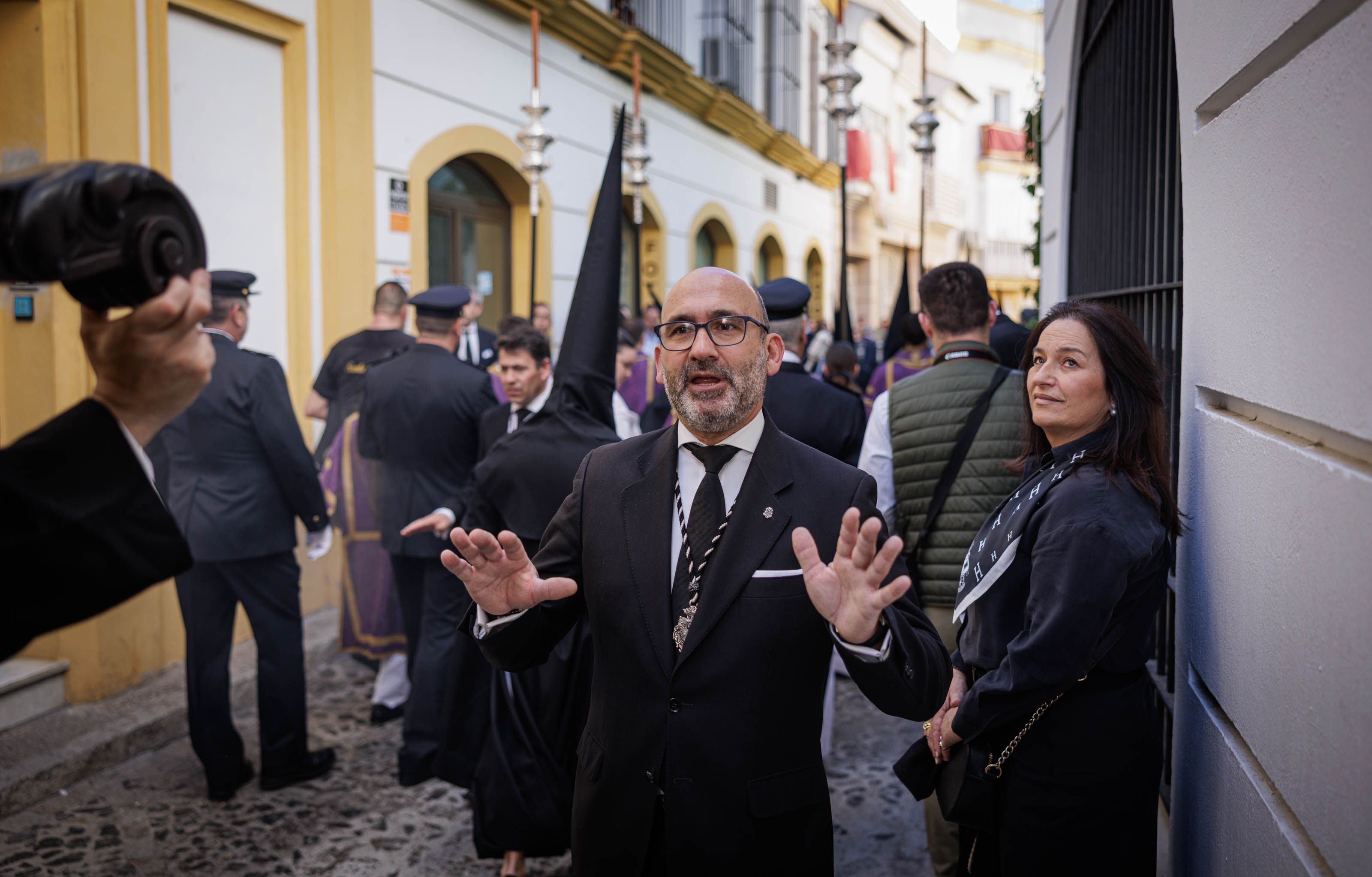 Santa Marta en procesión el Sábado Santo Santa Marta en procesión el Sábado Santo