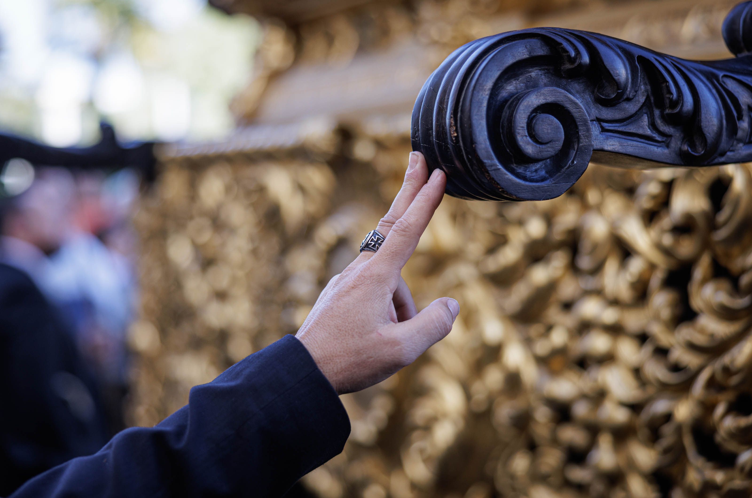 Santa Marta en procesión el Sábado Santo Santa Marta en procesión el Sábado Santo