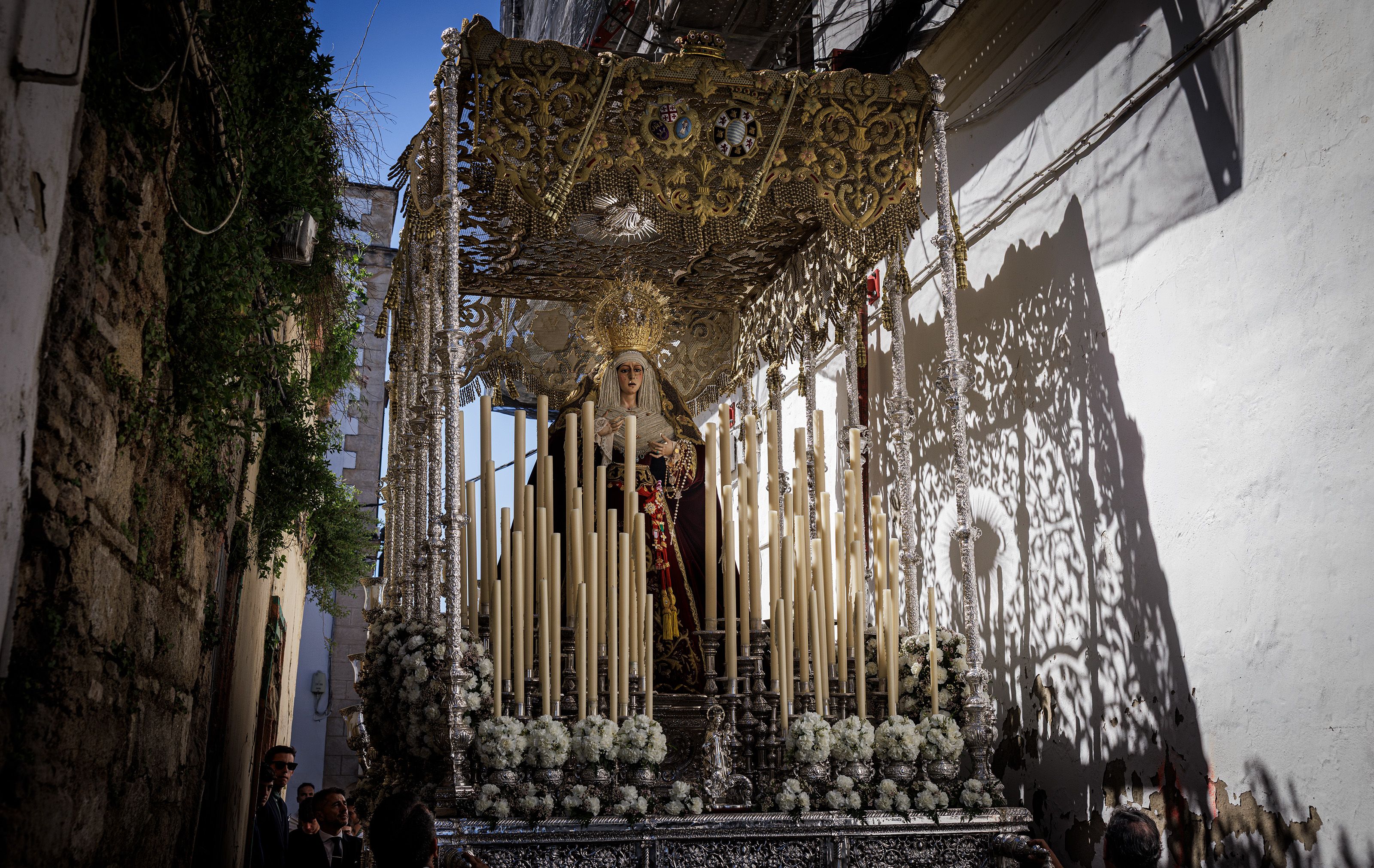 Santa Marta en procesión el Sábado Santo Santa Marta en procesión el Sábado Santo