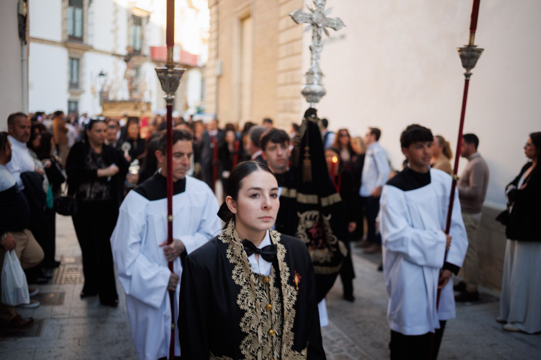El Cristo de las Almas por la calle Barrancos El Cristo de las Almas por la calle Barrancos