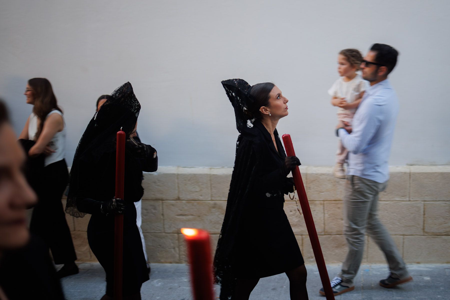 El Cristo de las Almas por la calle Barrancos El Cristo de las Almas por la calle Barrancos