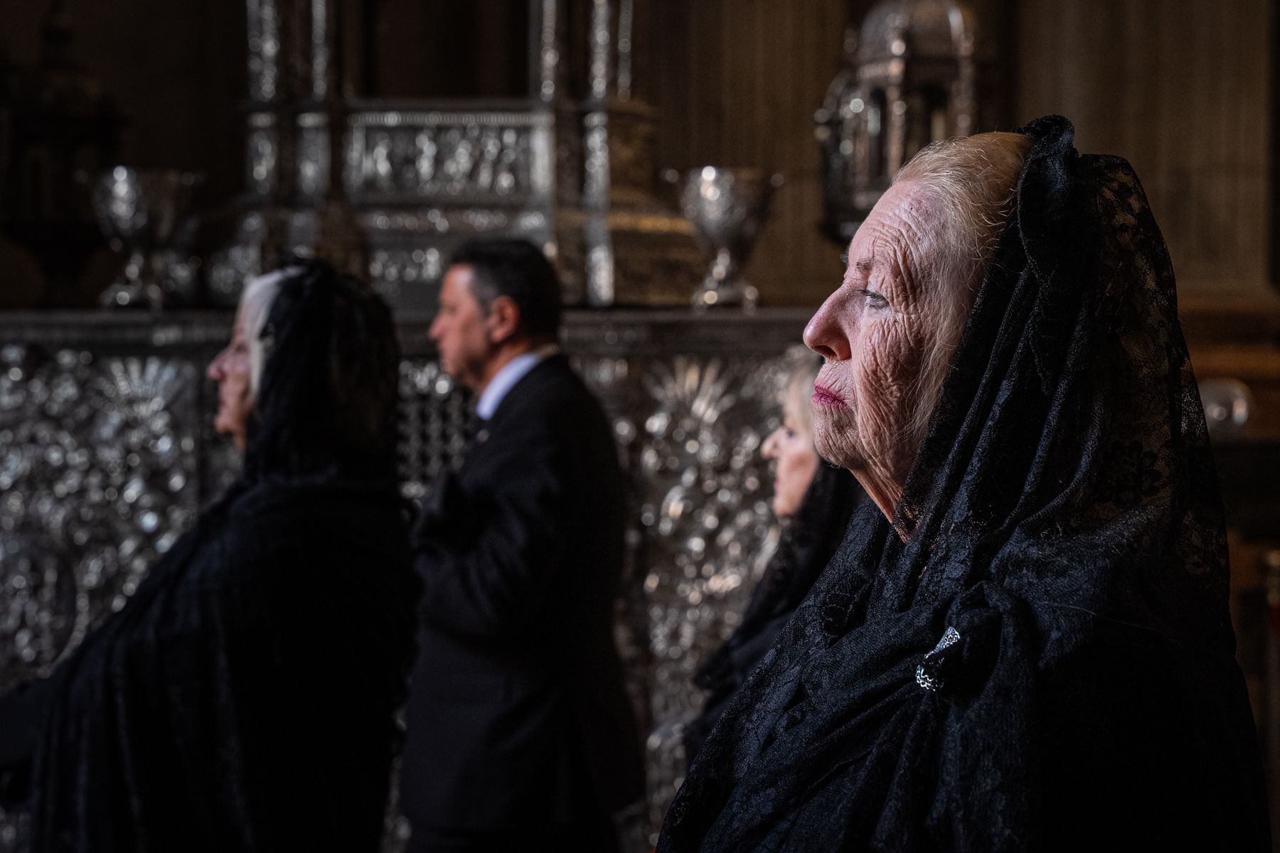 Sábado Santo en Cádiz: el Santo Entierro, desde el Oratorio de San Felipe Neri 18