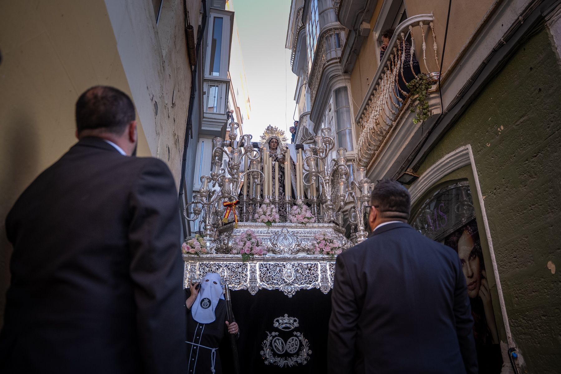 Sábado Santo en Cádiz: el Santo Entierro, desde el Oratorio de San Felipe Neri 26