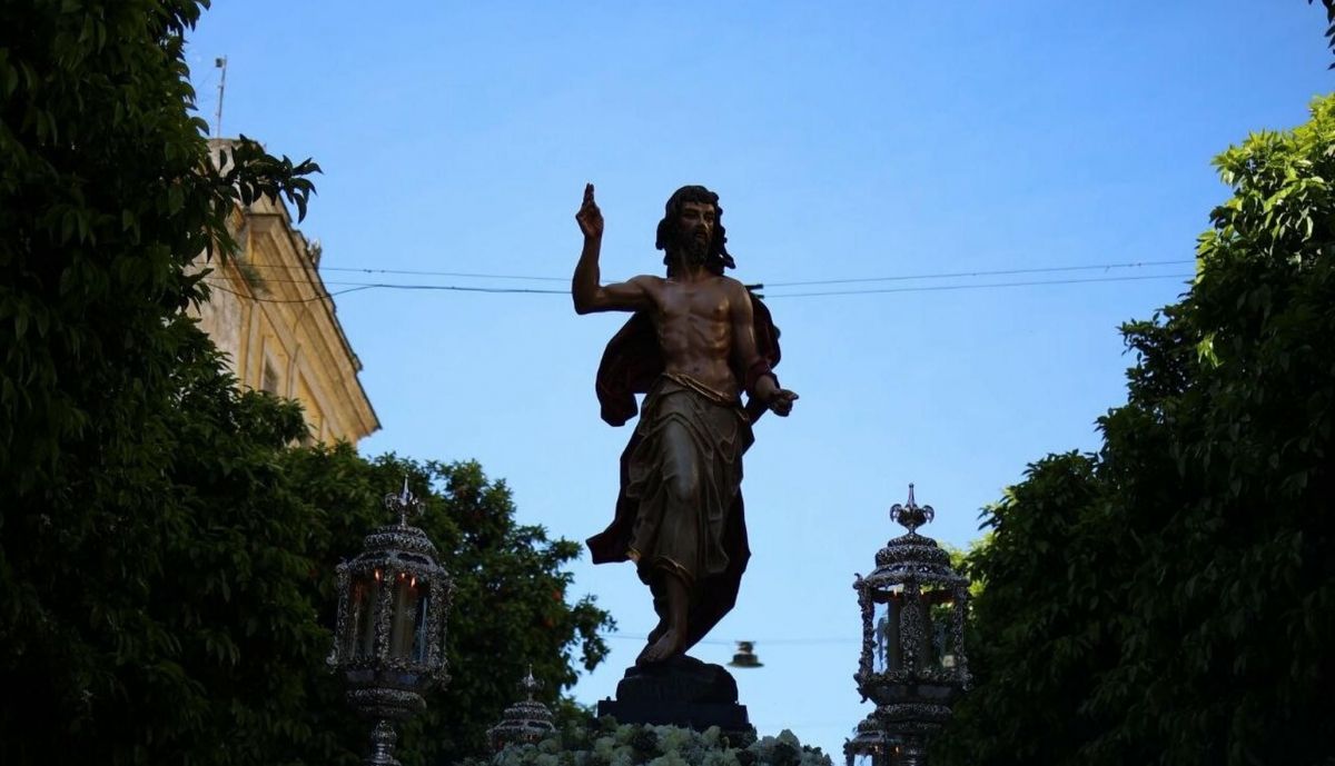 Estreno de la imagen original de Luis Ortega Bru del Resucitado en las calles de Jerez