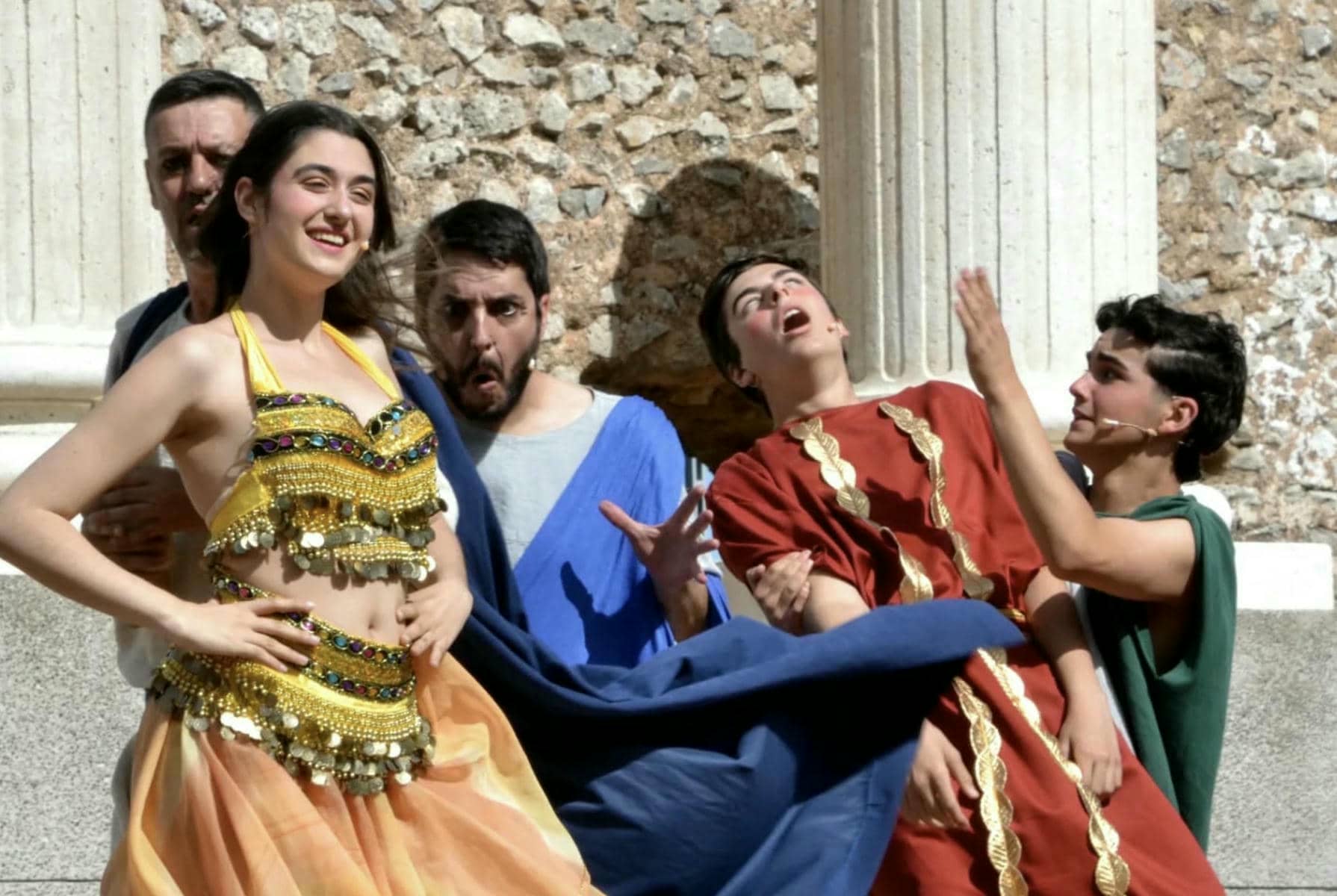 Jóvenes integrantes del grupo de teatro Balbo de El Puerto.