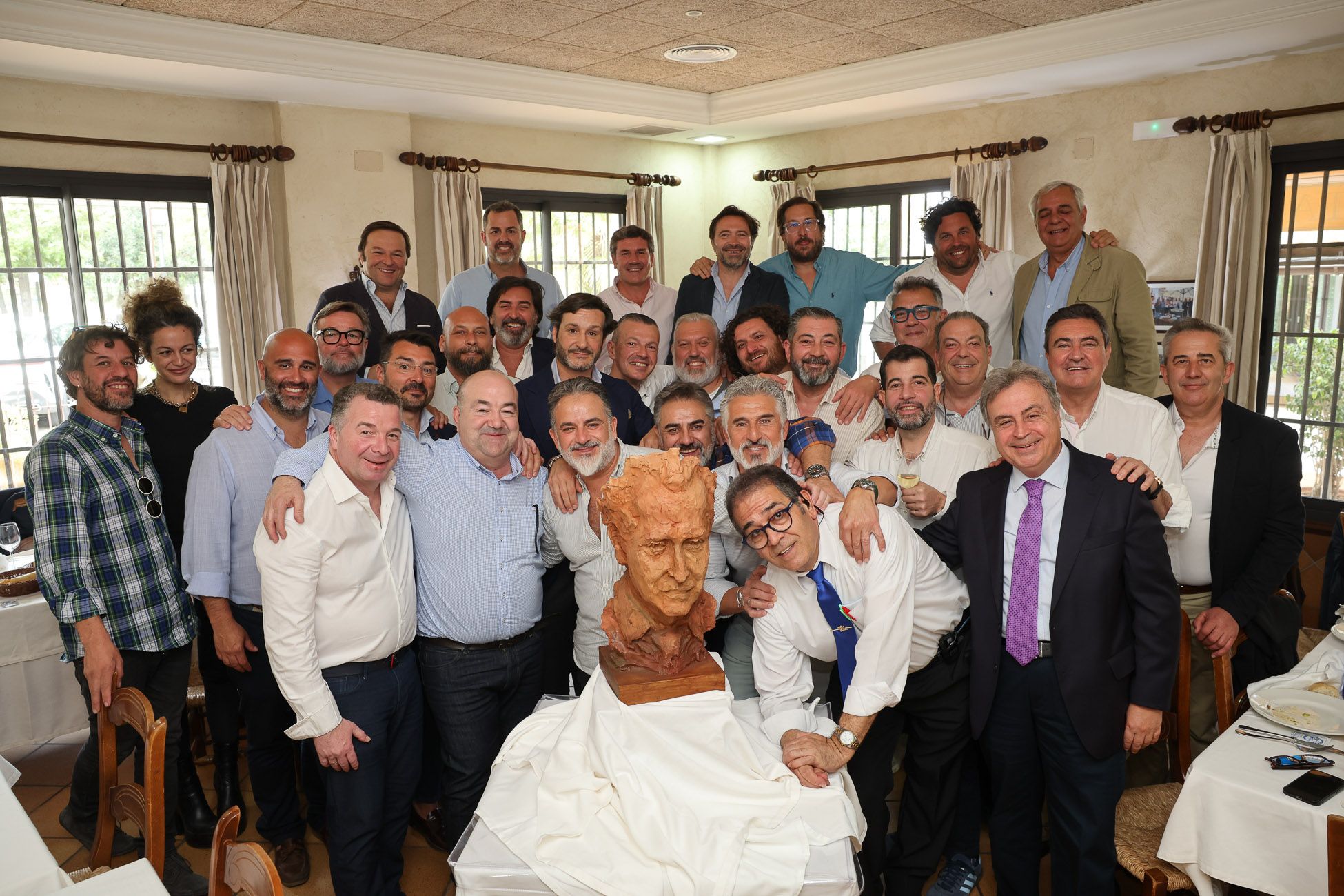 Homenaje de los hosteleros de la provincia de Cádiz a Pepe Ballesteros de la Venta Esteban.