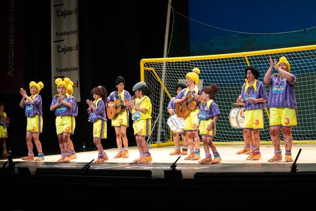 Chirigota Las Peloteras en el COAC.