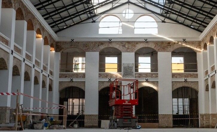 Una imagen reciente del Mercado de La Línea.