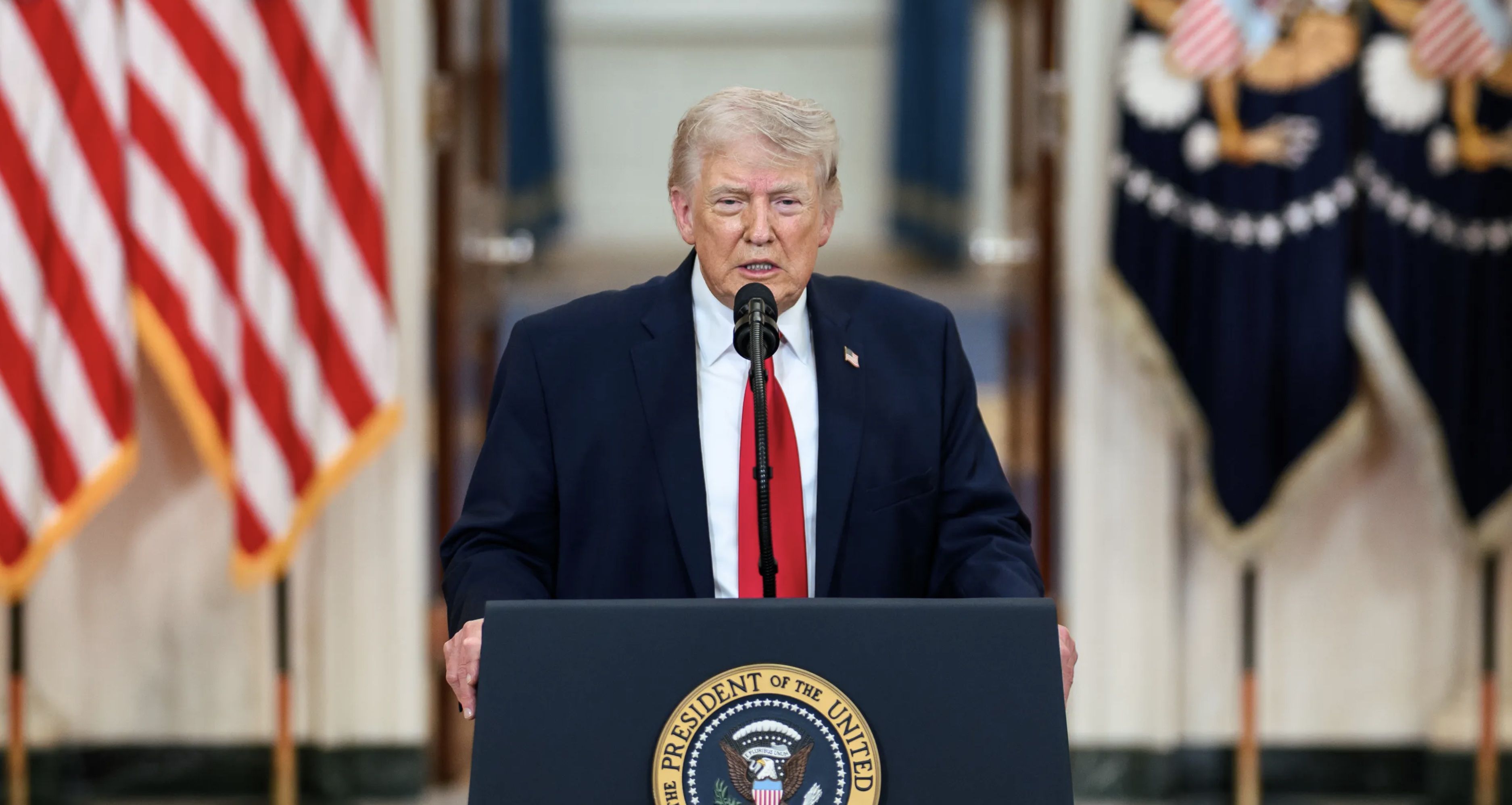 Donald Trump, esta semana en la Casa Blanca.