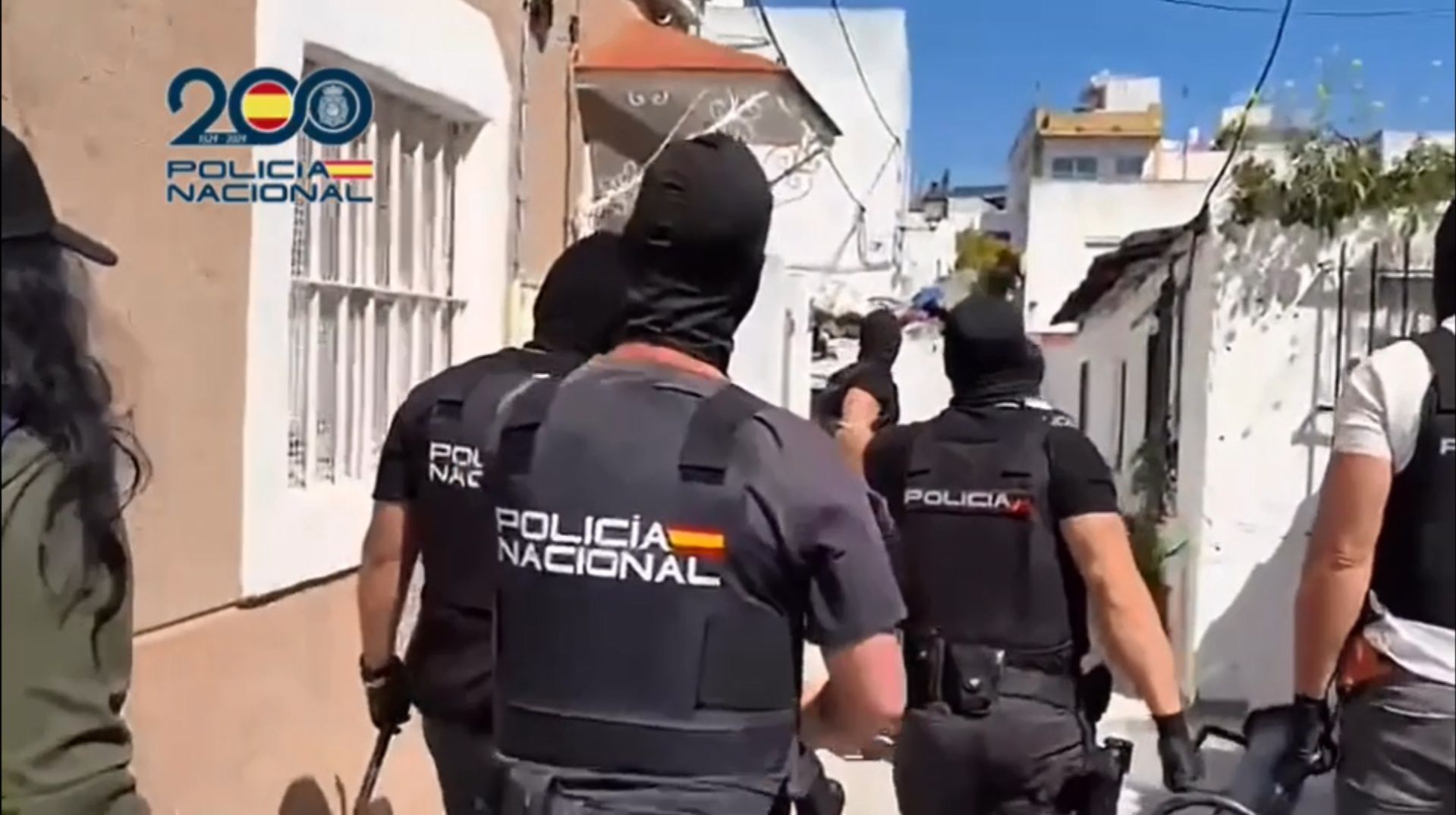 Actuación de la Policía Nacional en Jerez. Actuación de la Policía Nacional en Jerez.