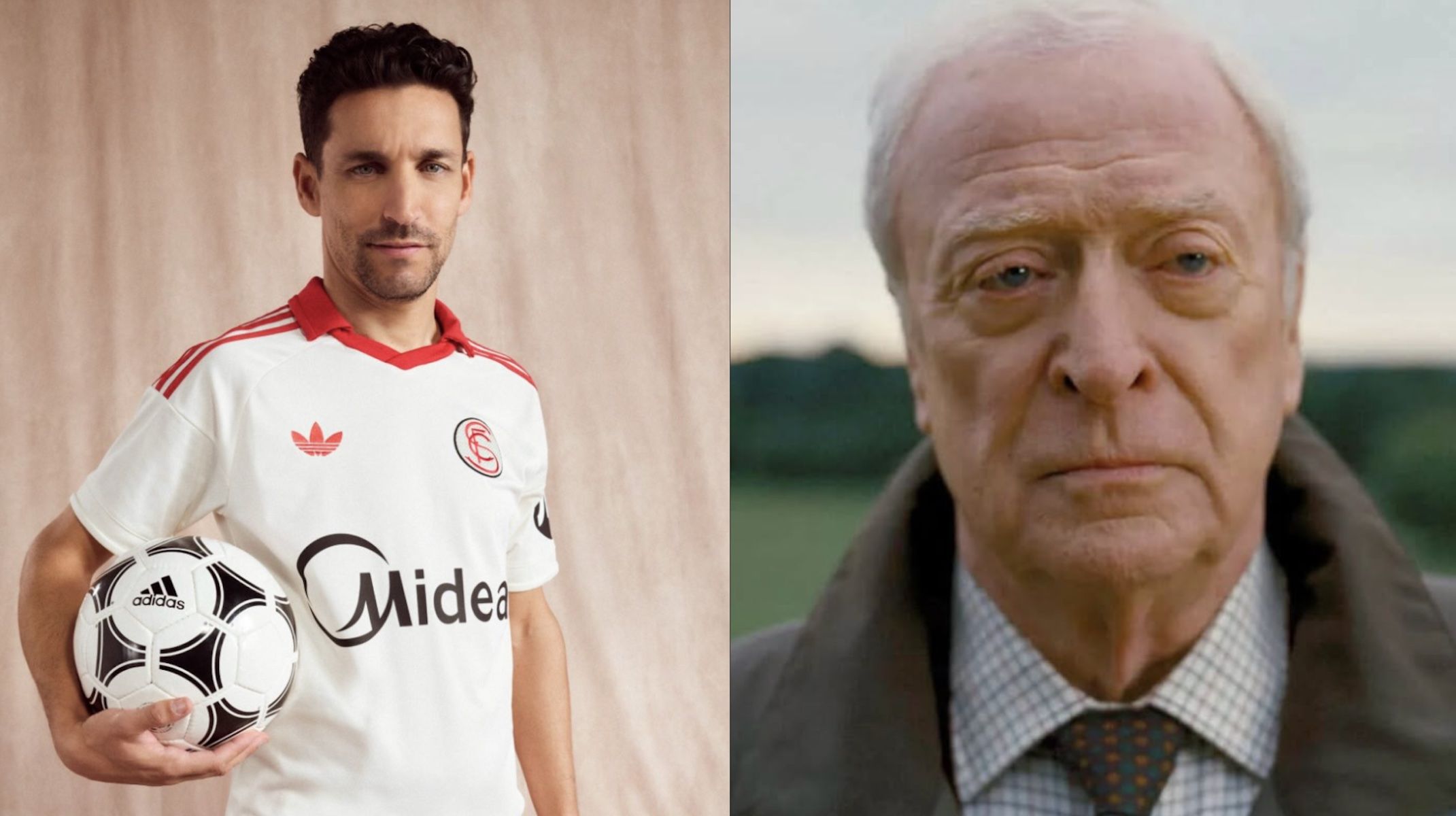 Jesús Navas y Michael Caine, dos de las personalidades con ascendencia gitana. Jesús Navas y Michael Caine, dos de las personalidades con ascendencia gitana.