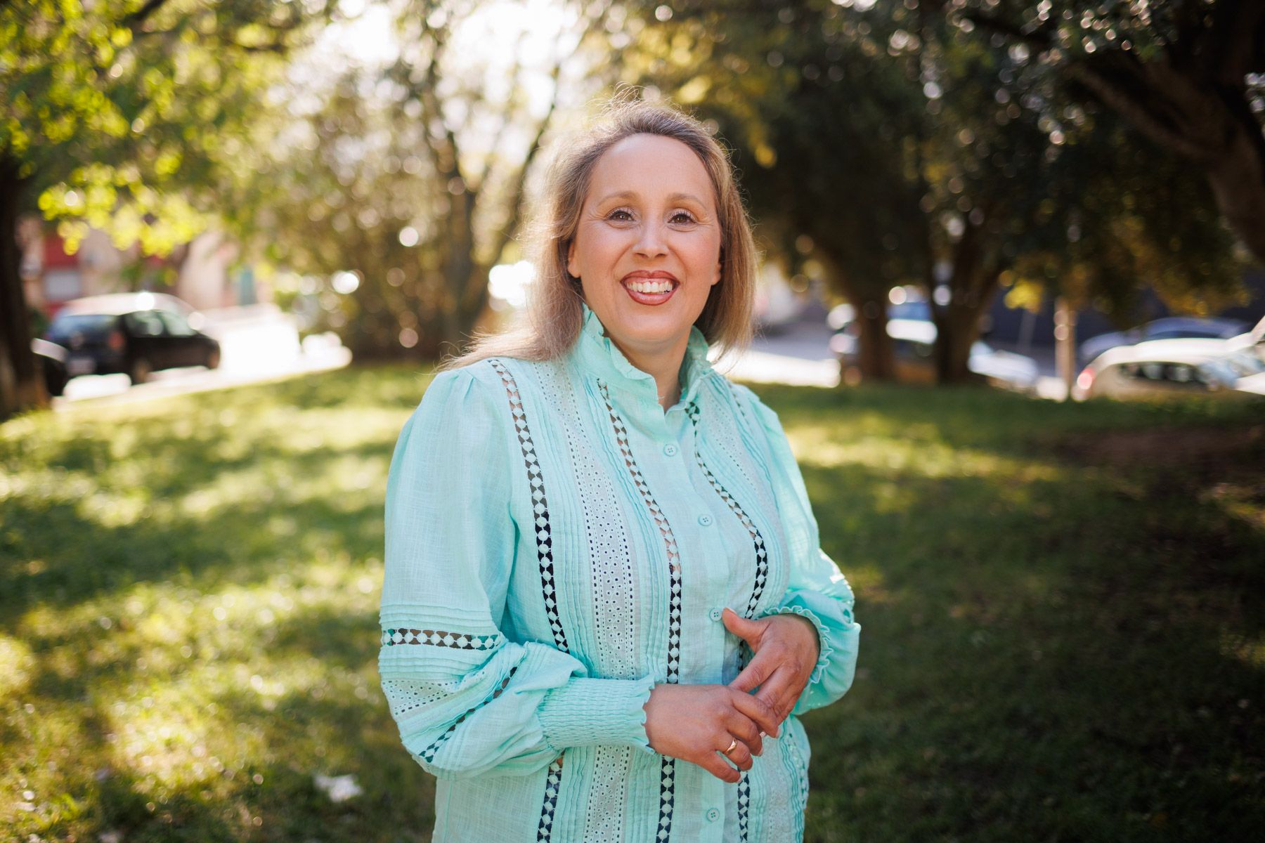 María Zarzuela, primera. mujer candidata a presidir la Unión de Hermandades. María Zarzuela, primera. mujer candidata a presidir la Unión de Hermandades.