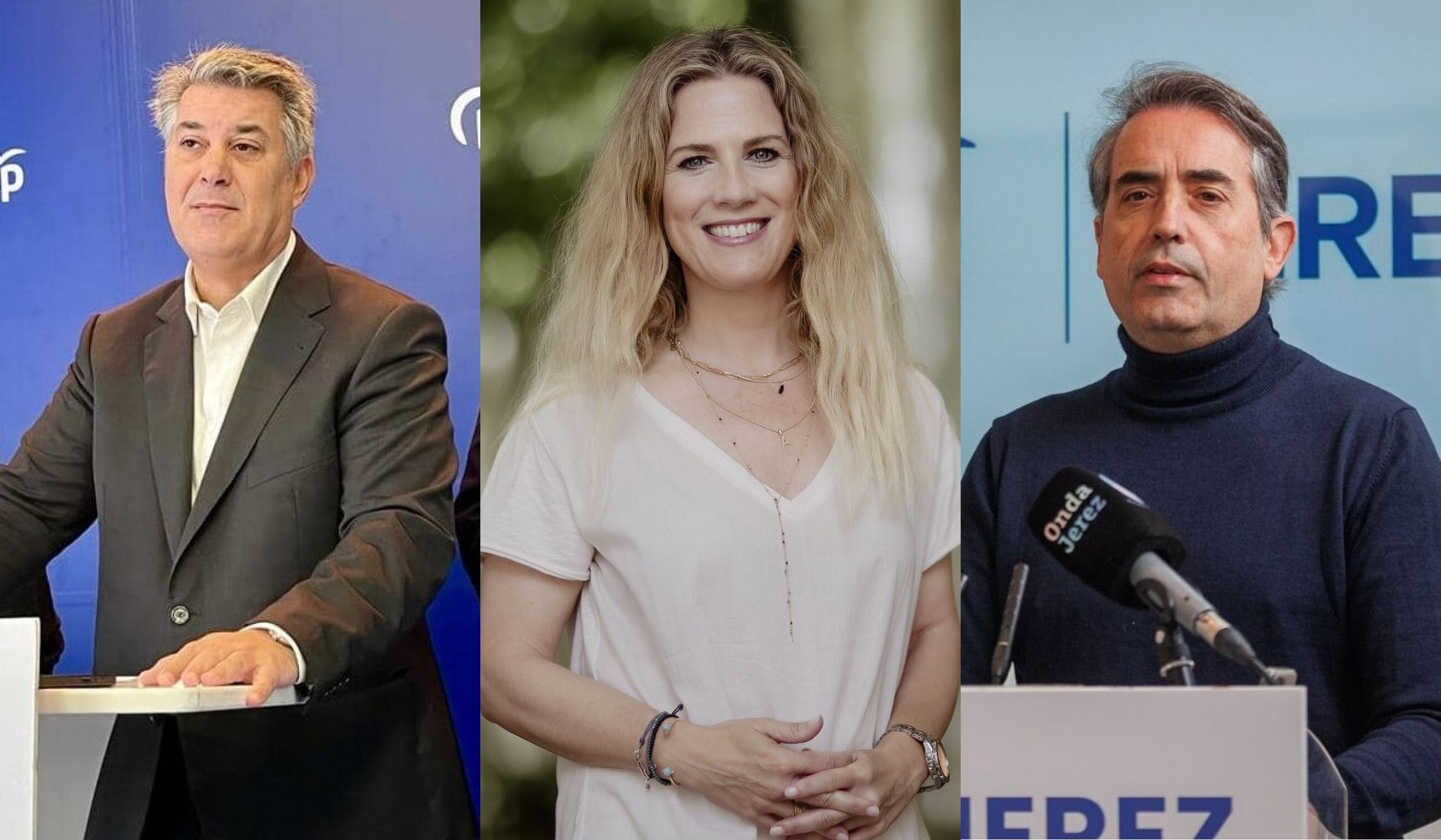 Romaní, Mestre y Saldaña, en puestos de salida del PP en Cádiz. Romaní, Mestre y Saldaña, en puestos de salida del PP en Cádiz.