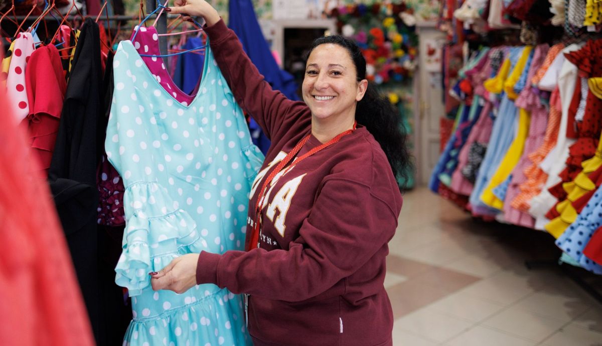 Tamara Álvarez, en Lunares y Olé.