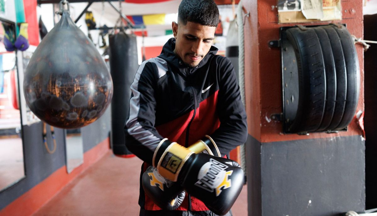 boxeador Omar Khayati Ciclón de Kenitra Jerez boxing club