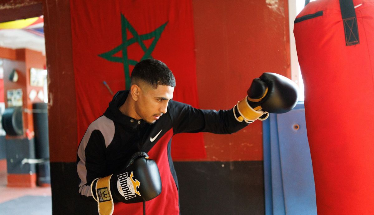 boxeador Omar Khayati Ciclón de Kenitra Jerez boxing club 8