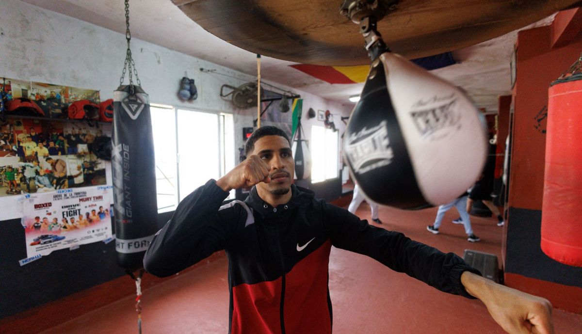 boxeador Omar Khayati Ciclón de Kenitra Jerez boxing club 3