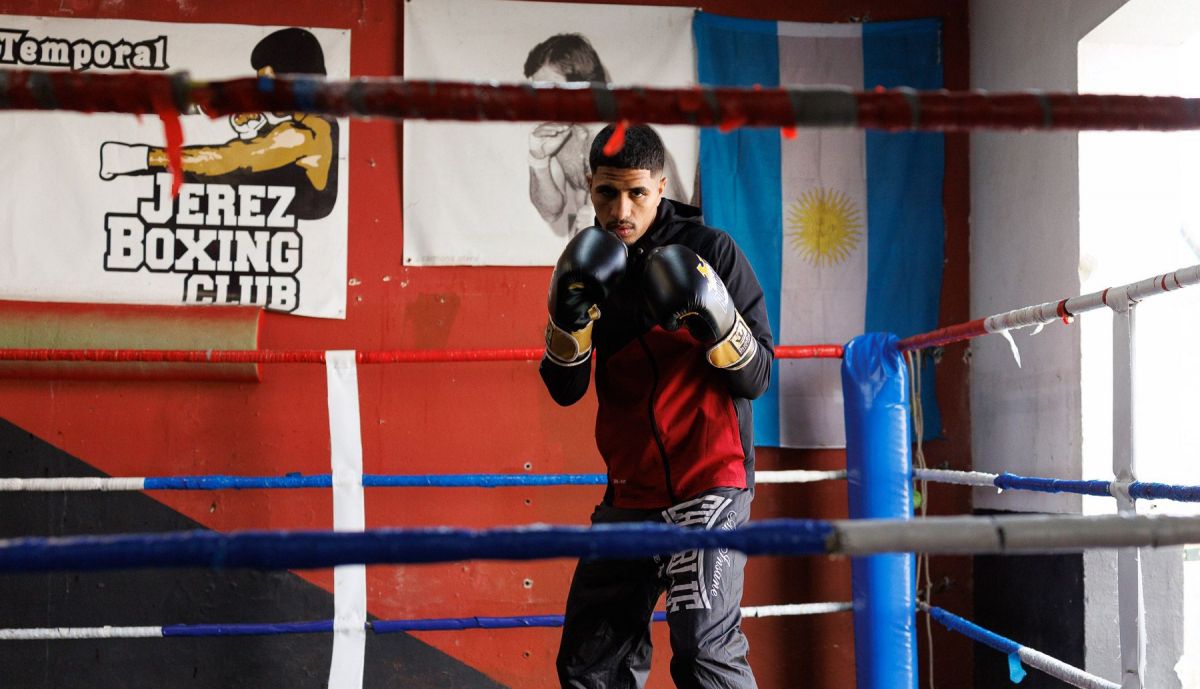 boxeador Omar Khayati Ciclón de Kenitra Jerez boxing club 2