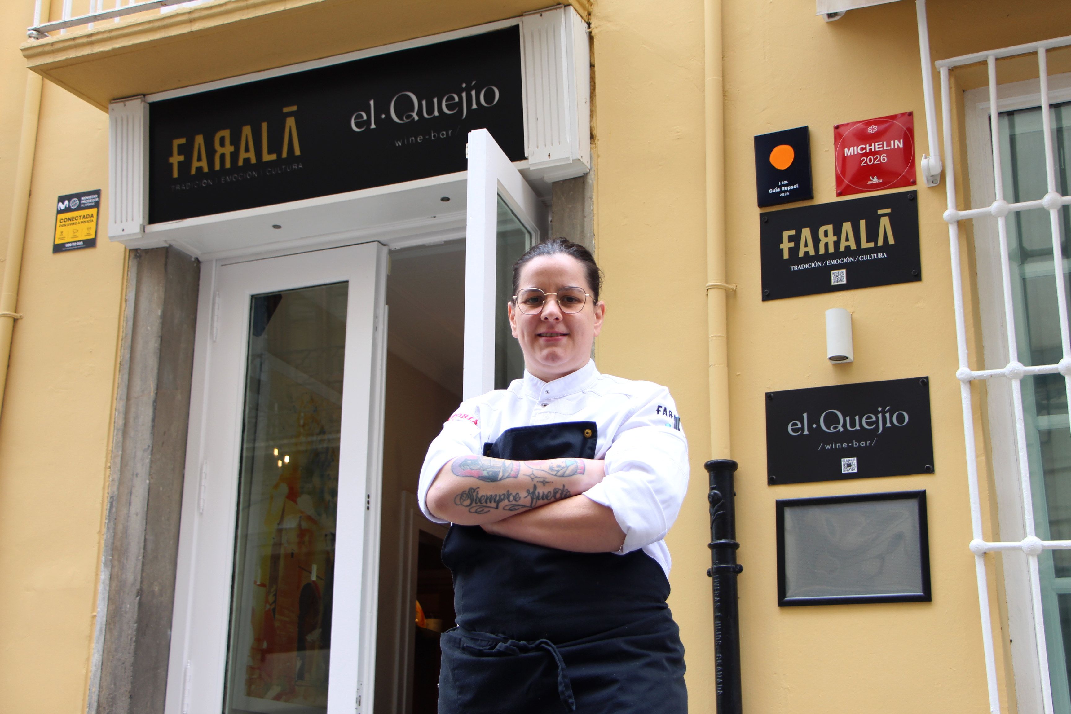 Cristina Jiménez, chef de Faralá en Granada.