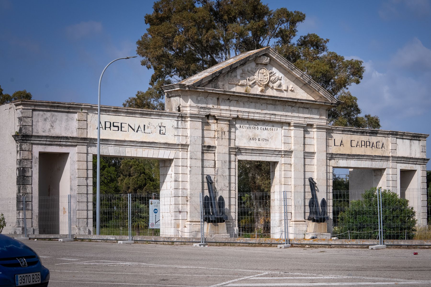 El entorno de la sede de Navantia en San Fernando. El entorno de la sede de Navantia en San Fernando.