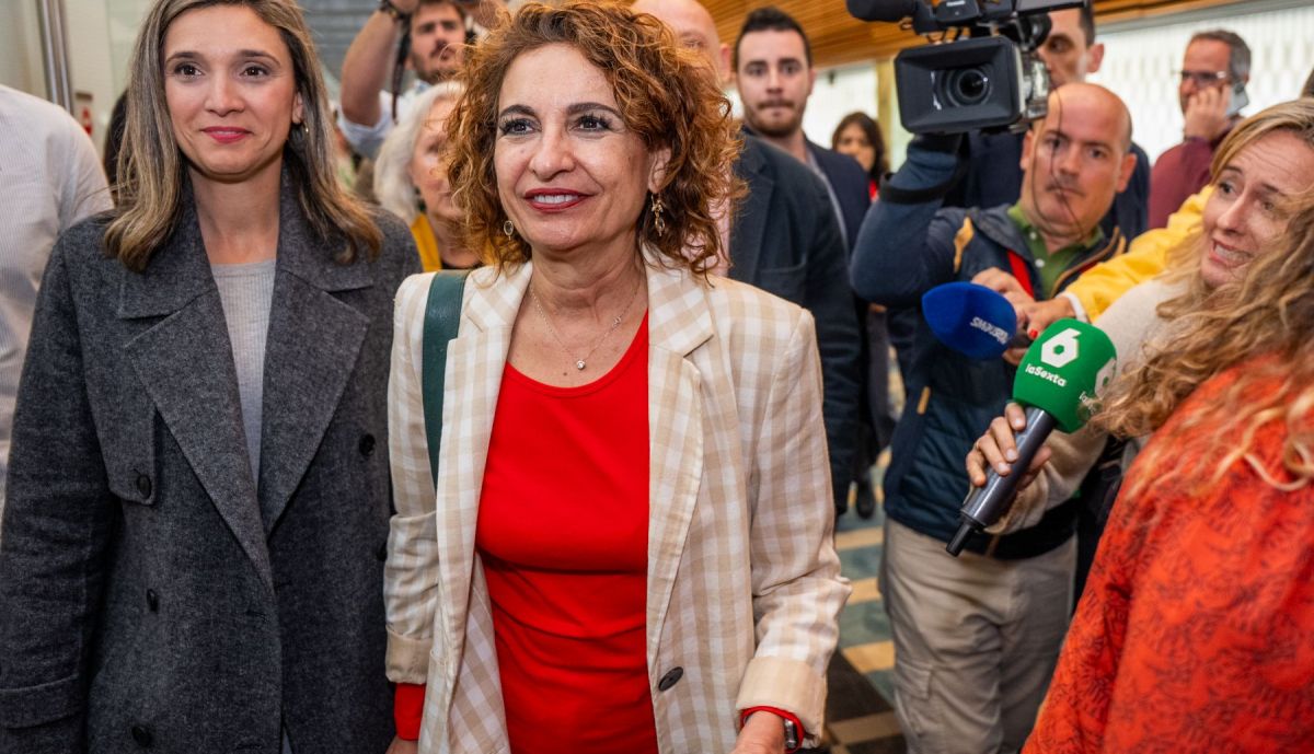 La candidata socialista a la Junta de Andalucía, María Jesús Montero.