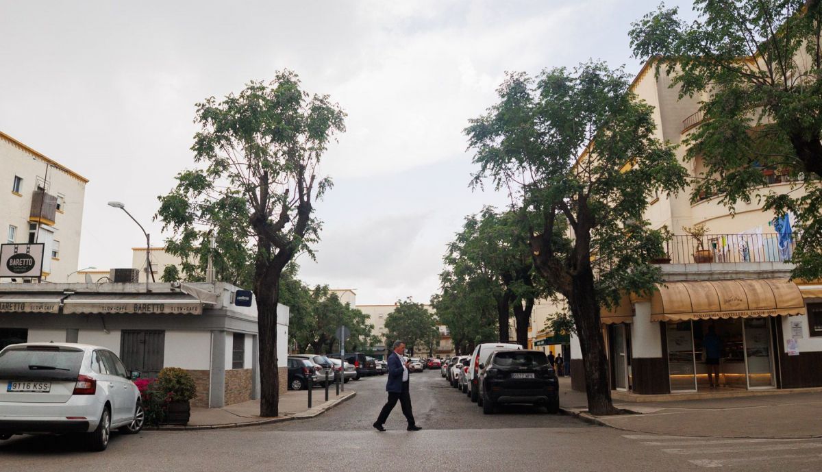 Calles de la barriada de la Constancia, cada vez más demandada por los jóvenes.