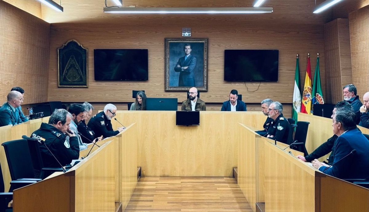 Junta local de seguridad para la Motorada y la Feria de El Puerto 2026.